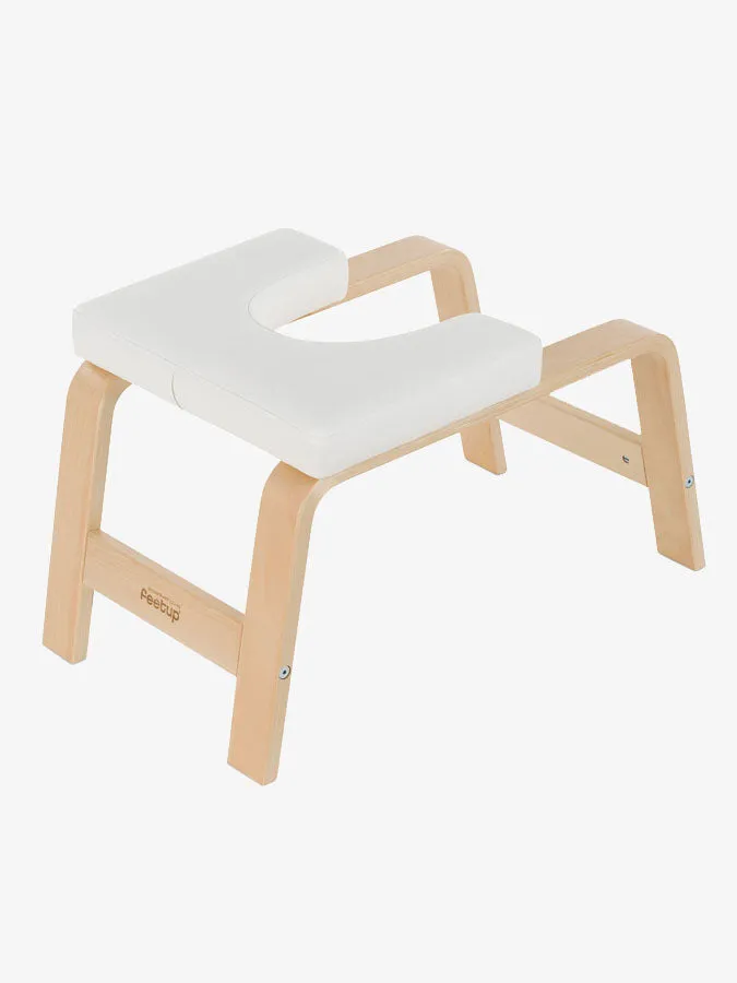 FeetUp Headstand Yoga Stool - Classic White