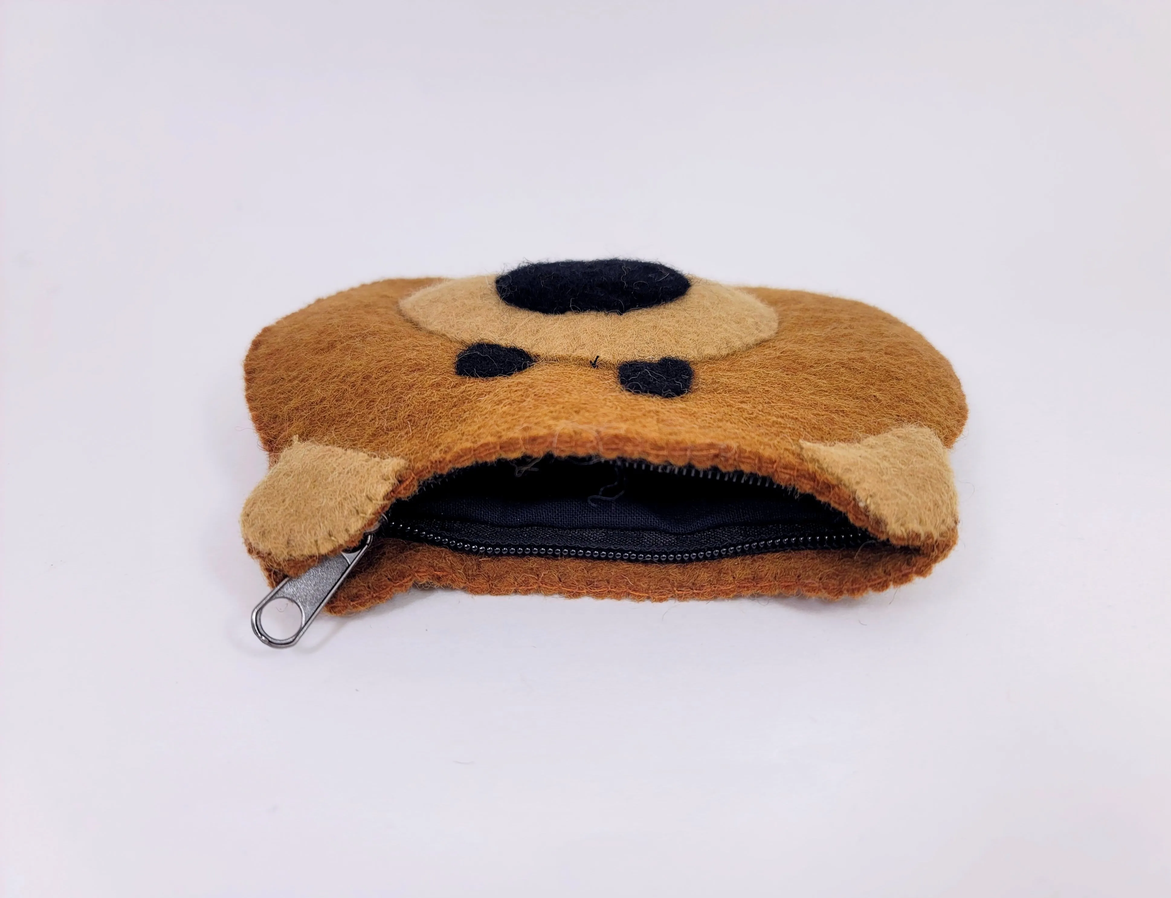 Felt Bear Purse