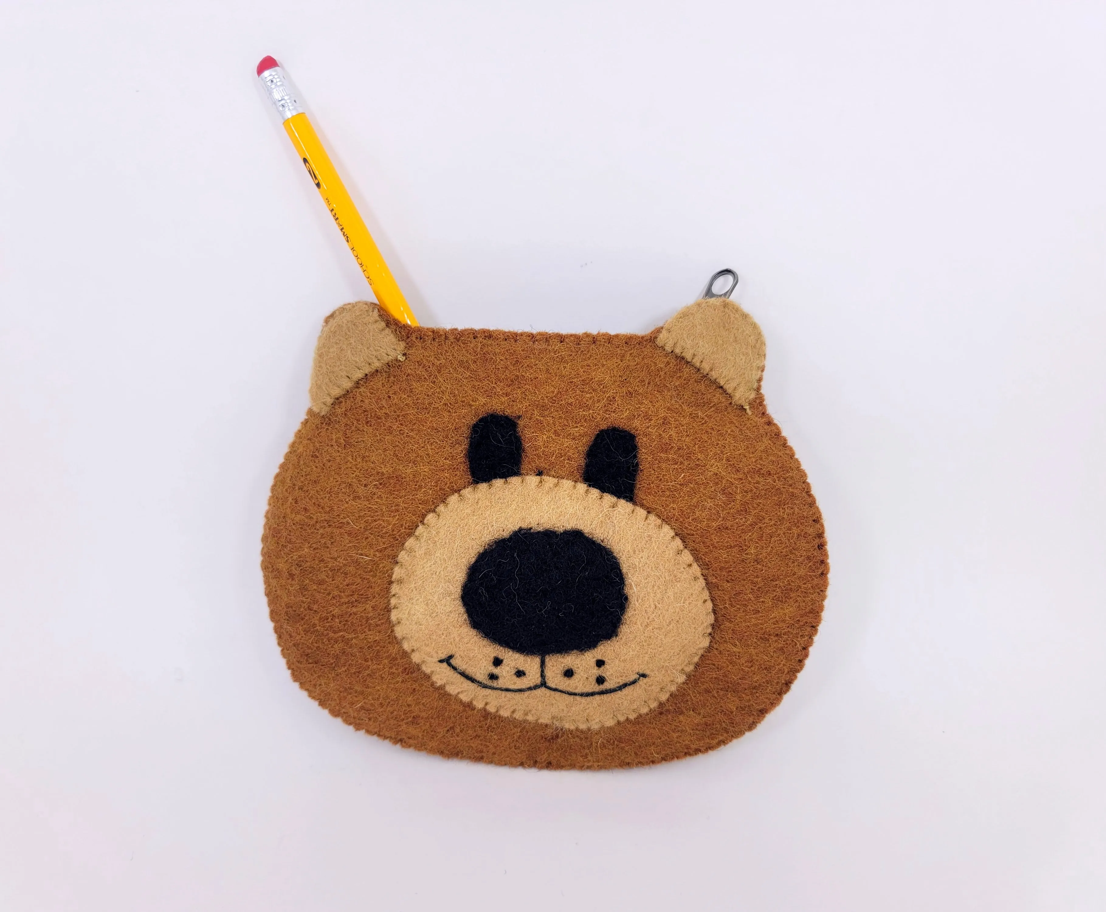 Felt Bear Purse