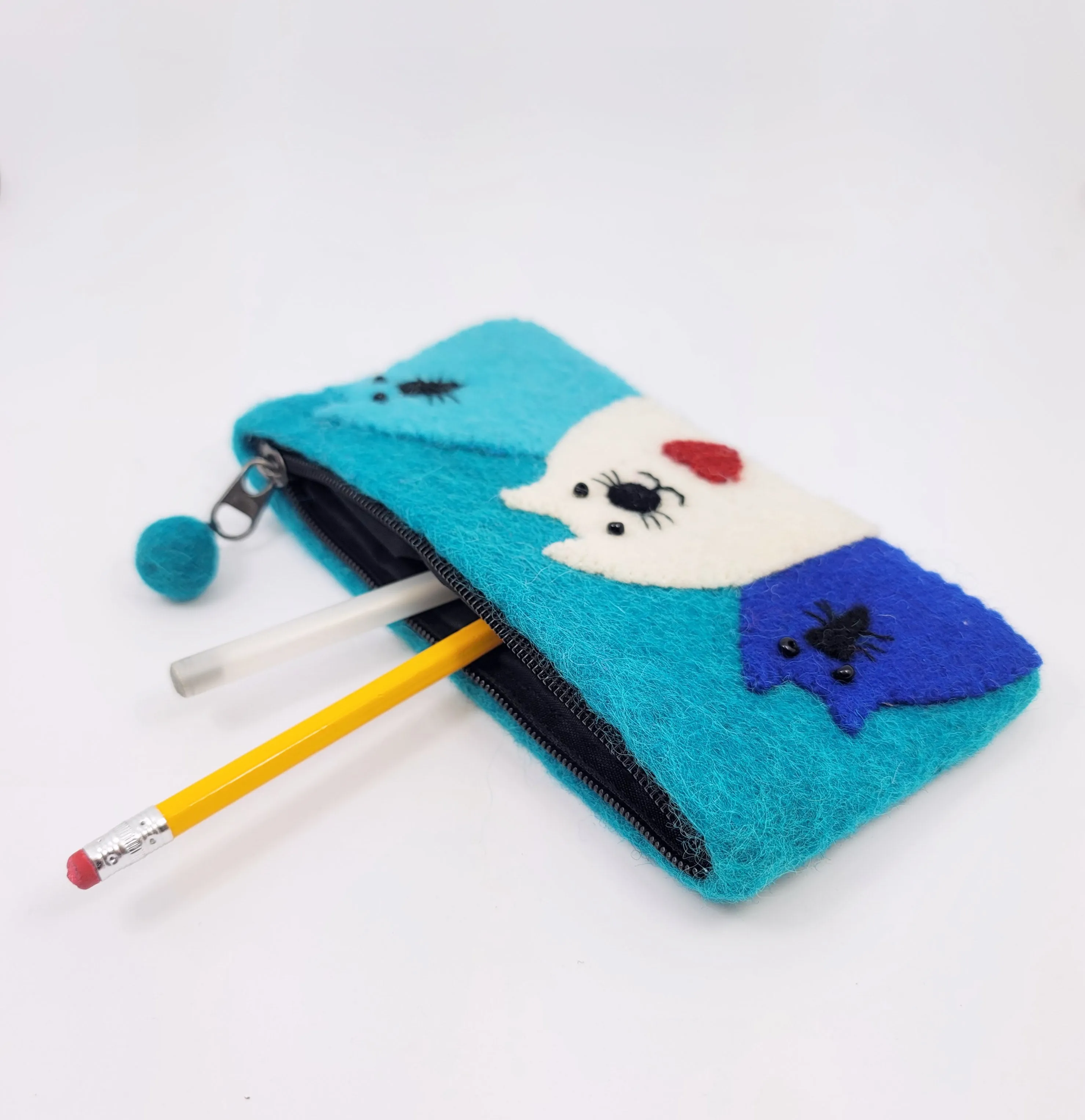 Felt Cat Purse