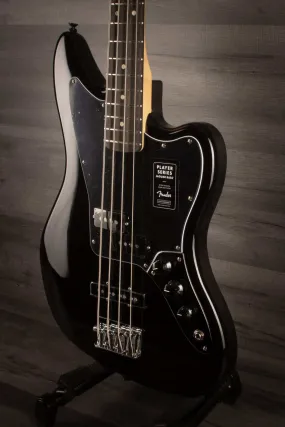 Fender Limited Edition Jaguar Bass Guitar - Black, Ebony Fingerboard