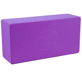 Fitness Mad Hi-Density Yoga Brick  | Purple