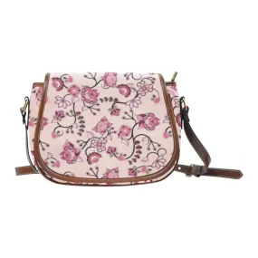 Floral Amour Saddle Bag/Large