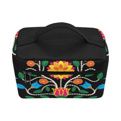 Floral Beadwork Four Clans Cosmetic Bag/Large