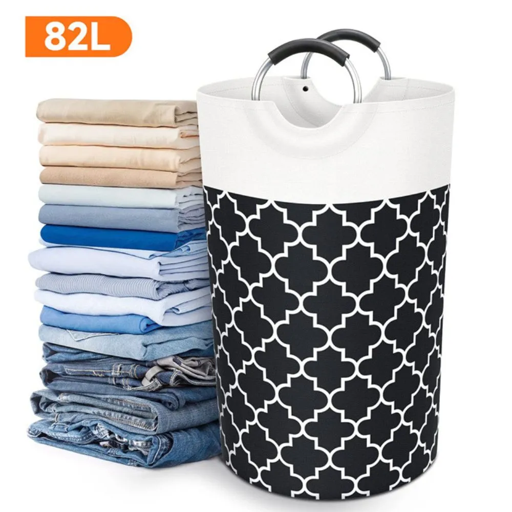 Foldable Dirty Clothes Storage Bucket (82L, 15.0'' x 29.1'')