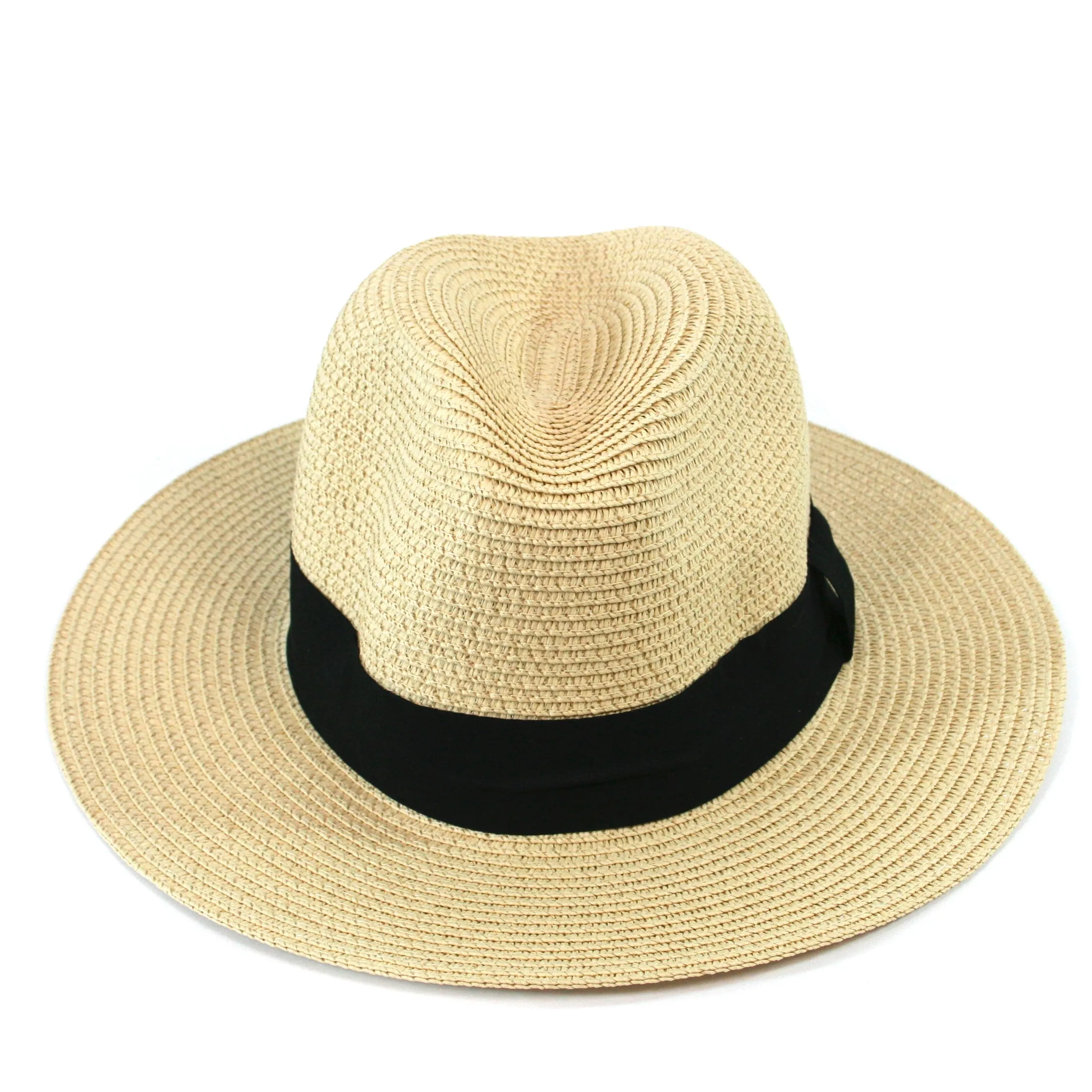 Folding Travel Panama Sun Hat (57cm)