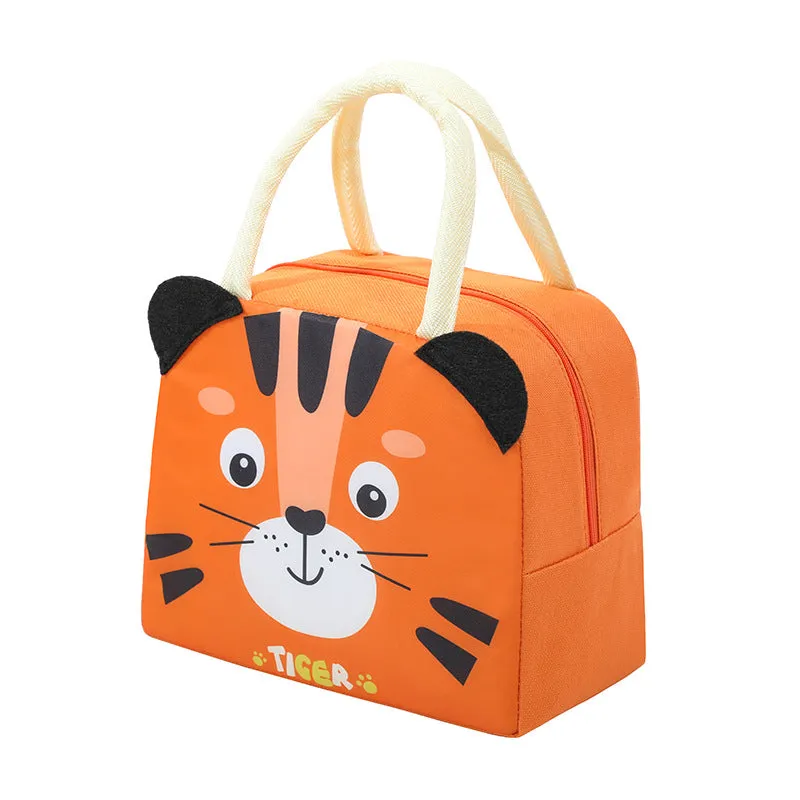 Fun Cartoon Lunch Box Bag - School, Picnics, and Outings