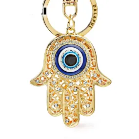 Hand Eyes Keychains Charm Amulet Purse Bag Buckle Pendant For Car Keyrings key chains holder