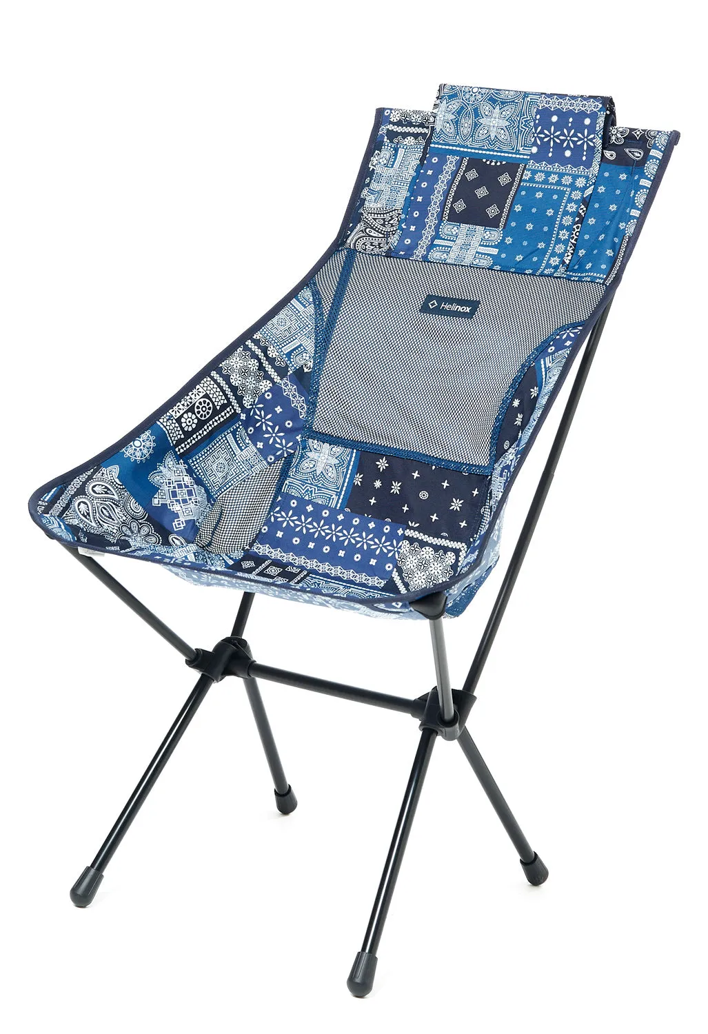 Helinox Sunset Chair - Blue Bandanna Quilt