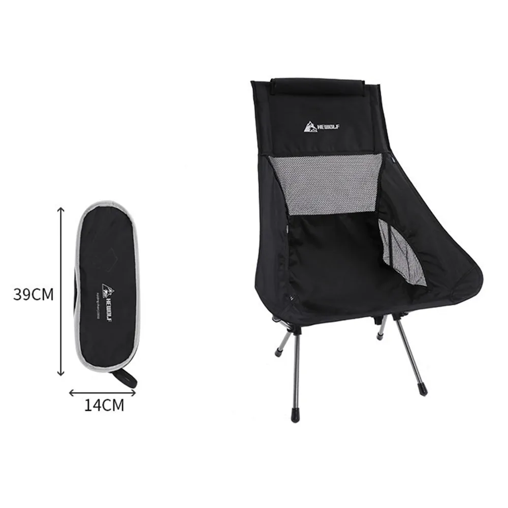 Hewolf Space Medium Aluminum Alloy Foldable Chair