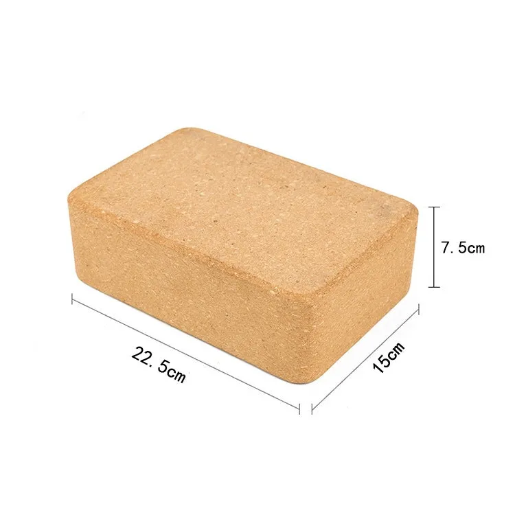 High-density Environmental Protection Fitness-assisted Yoga Cork Bricks