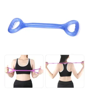 Home Workout Fitness Yoga Pull Rope Arm Back Puller(Blue)