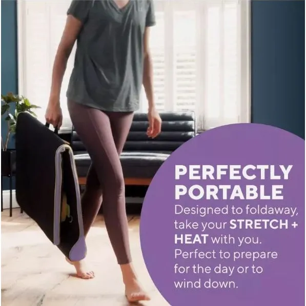 Homedics Stetch Plus   Tru Heat Back Stretching Yoga Mat