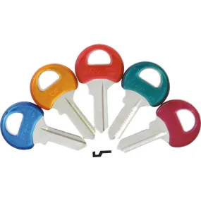 ILCO Master Assorted Colors Coated Padlock Key, M1PC (5-Pack)