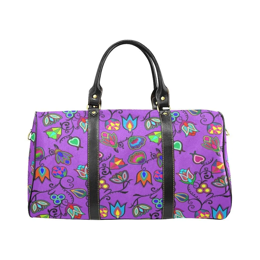 Indigenous Paisley Dark Orchid Waterproof Travel Bag/Small