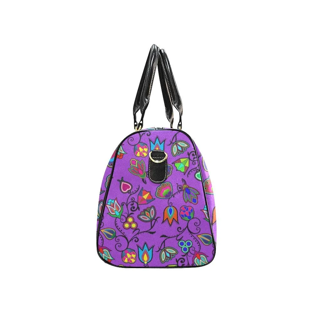 Indigenous Paisley Dark Orchid Waterproof Travel Bag/Small