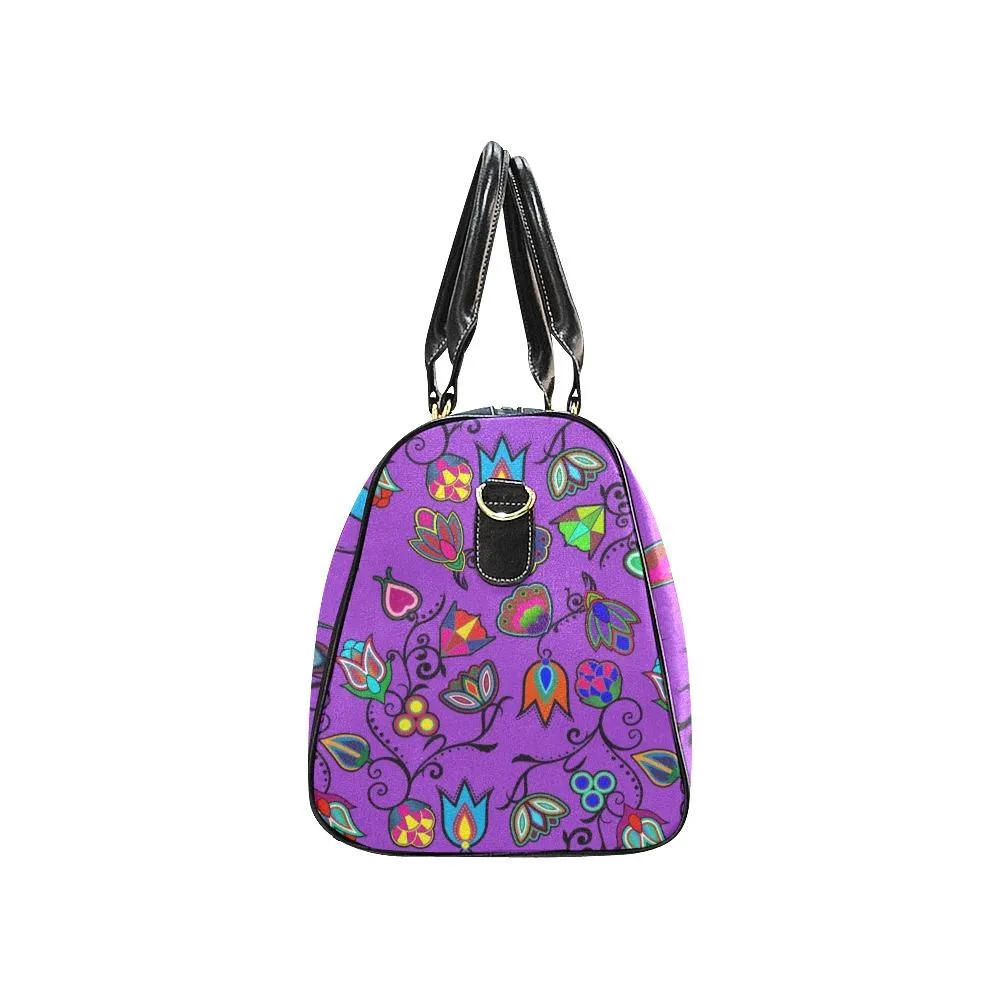 Indigenous Paisley Dark Orchid Waterproof Travel Bag/Small