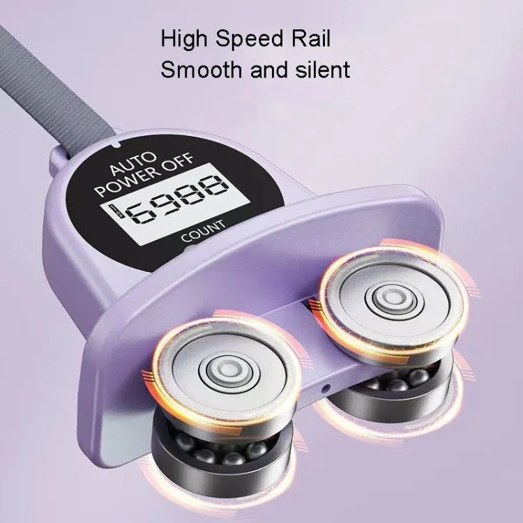 Intelligent Detachable Digital Display Counting Fitness Circle, Suitable Waist: 65-110cm Purple