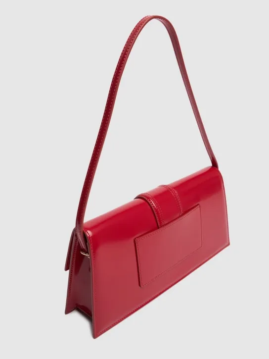 Jacquemus   Le Bambino Long patent shoulder bag 