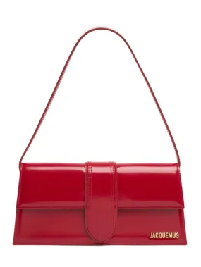 Jacquemus   Le Bambino Long patent shoulder bag 