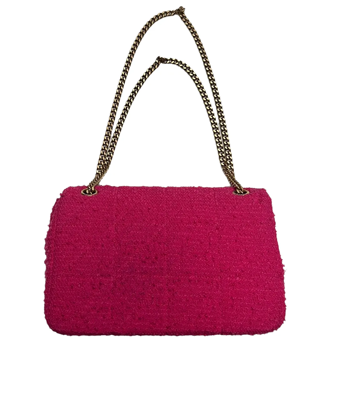 Jamie Pink Tweed Bag