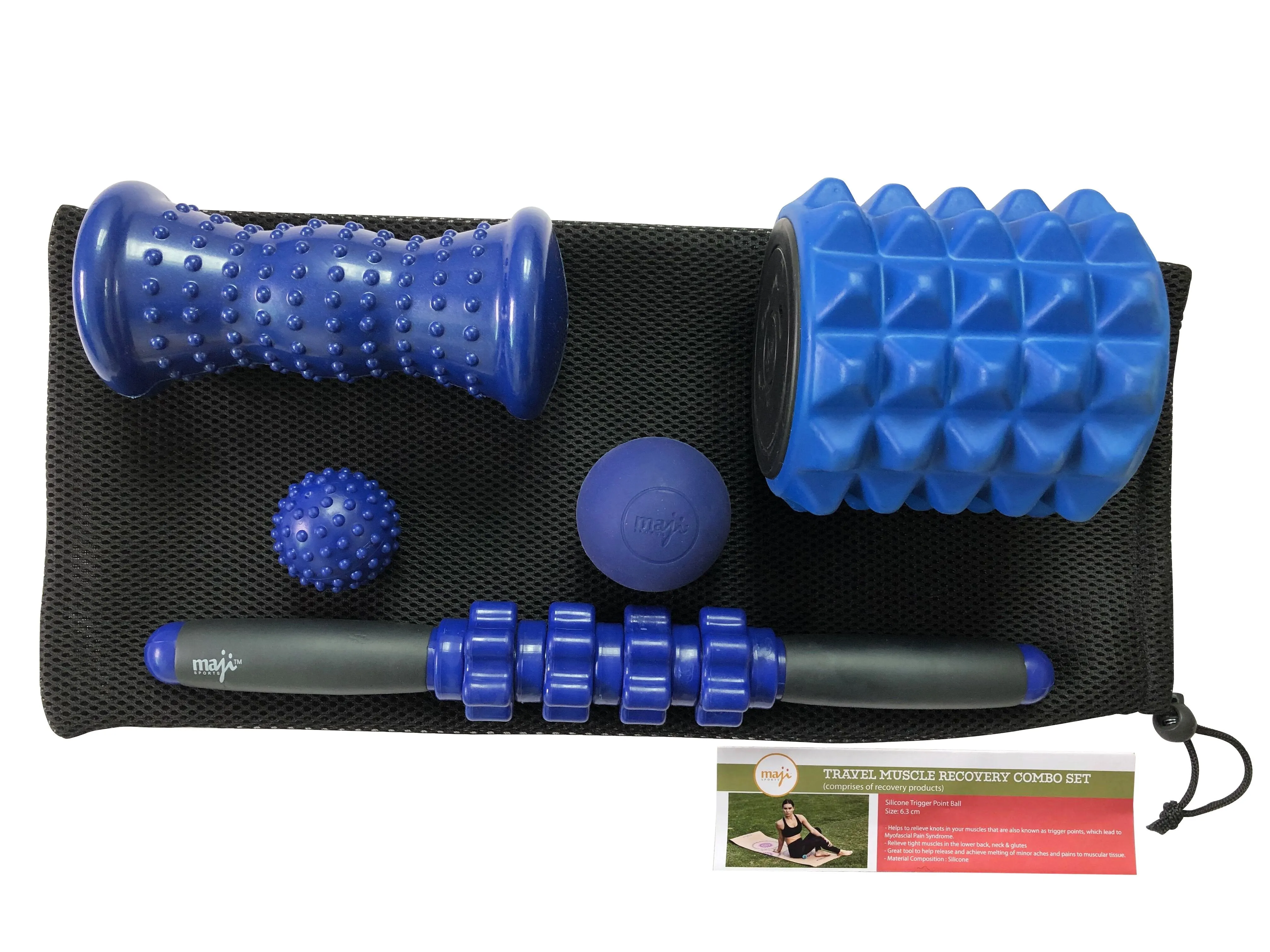 Jute Premium ECO Fitness, pilates, Yoga Mat   Muscle recovery Bundle