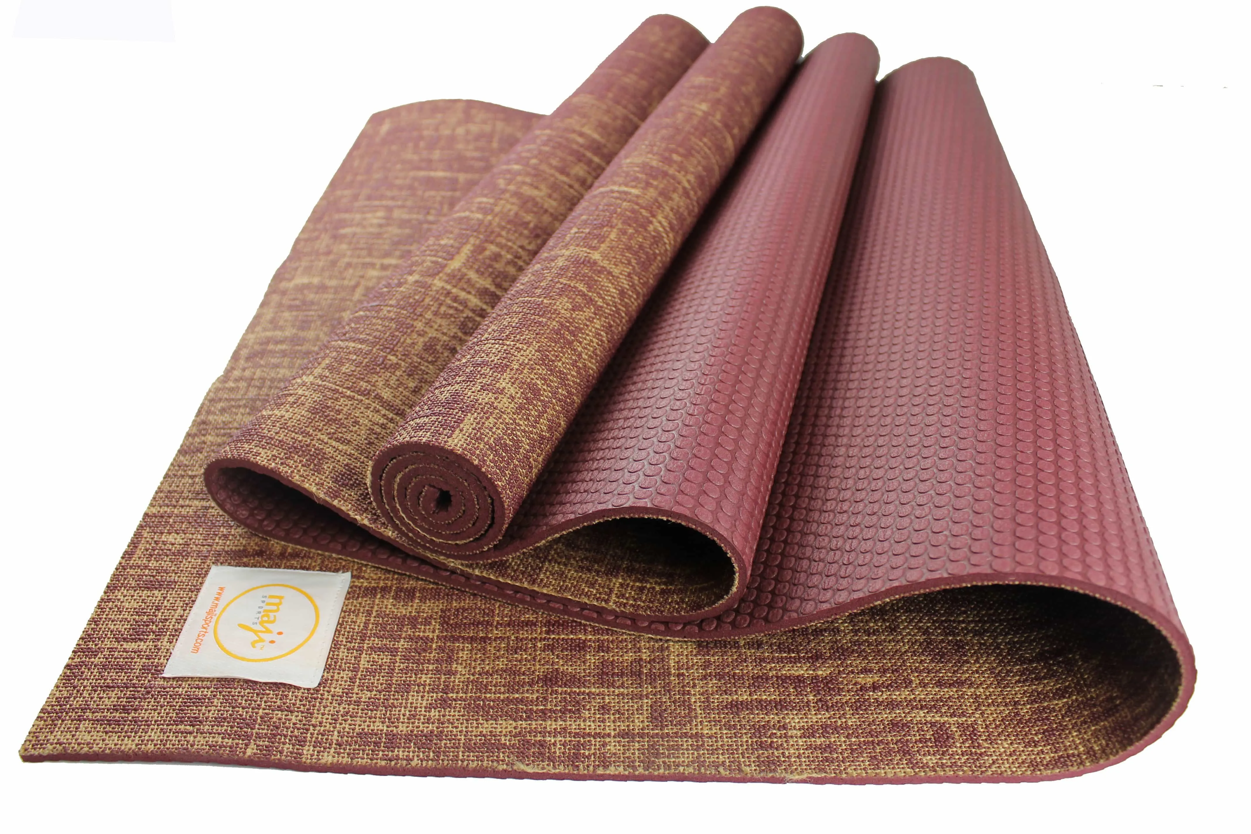 Jute Premium ECO Fitness, pilates, Yoga Mat   Muscle recovery Bundle