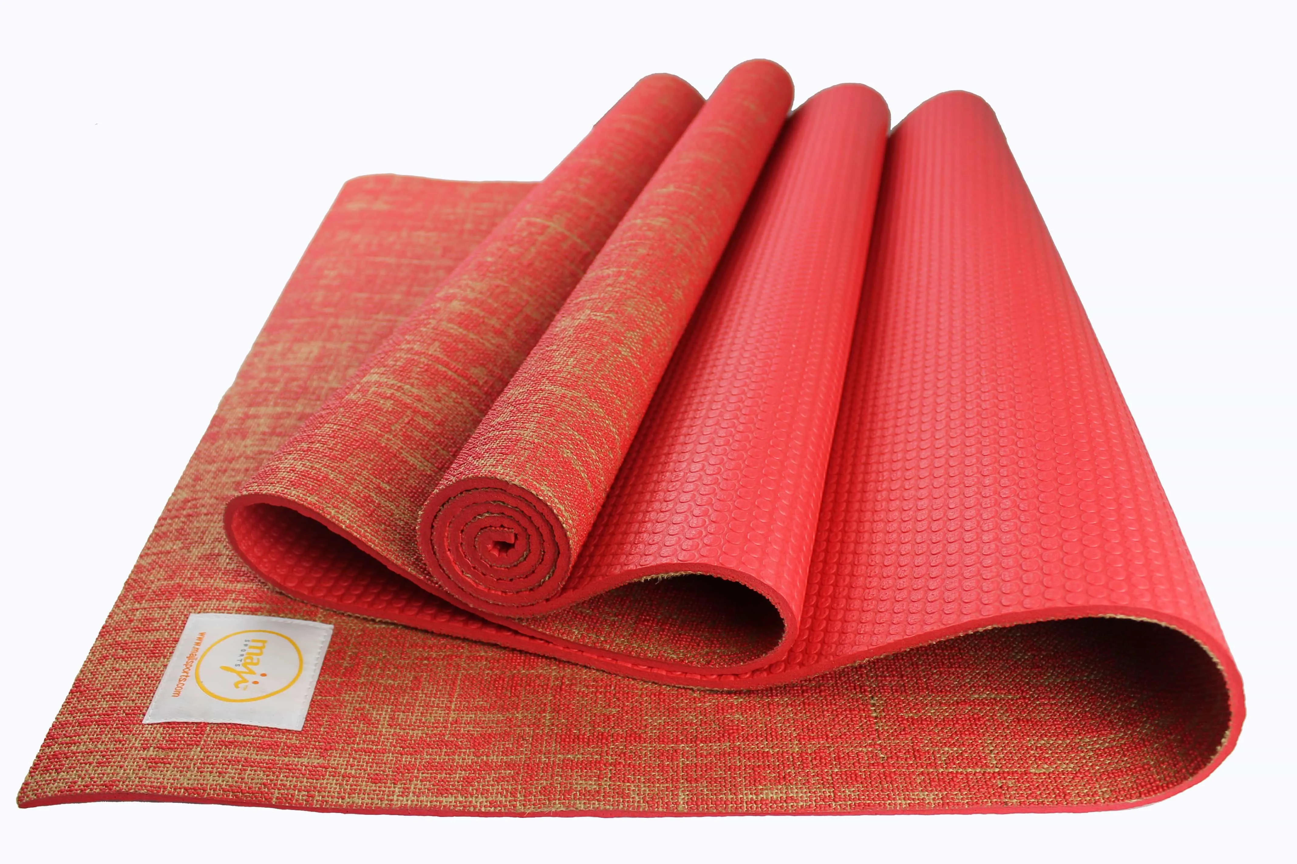 Jute Premium ECO Fitness, pilates, Yoga Mat   Muscle recovery Bundle