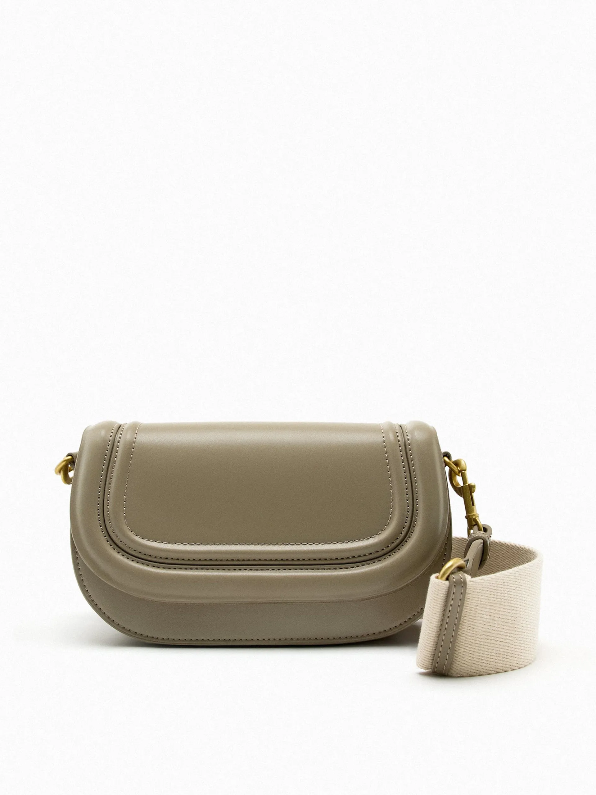 Khaki crossbody bag