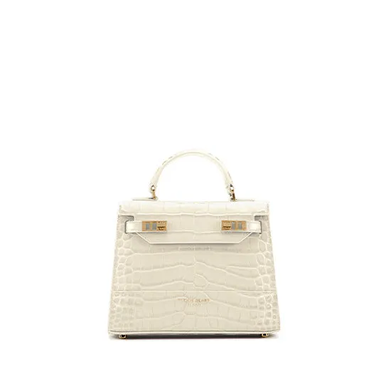 Kim Croco 9" - Cream