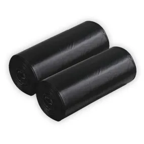 Kuber Industries Garbage Bag|Waste Bag|Garbage Bag Small|Oxo-Biodegradable| 60 Piece Roll|(Black)