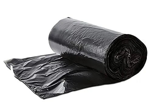 Kuber Industries Garbage Bag|Waste Bag|Garbage Bag Small|Oxo-Biodegradable| 60 Piece Roll|(Black)