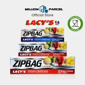 LACY'S ZIPBAG | Storage & Freezer Bags