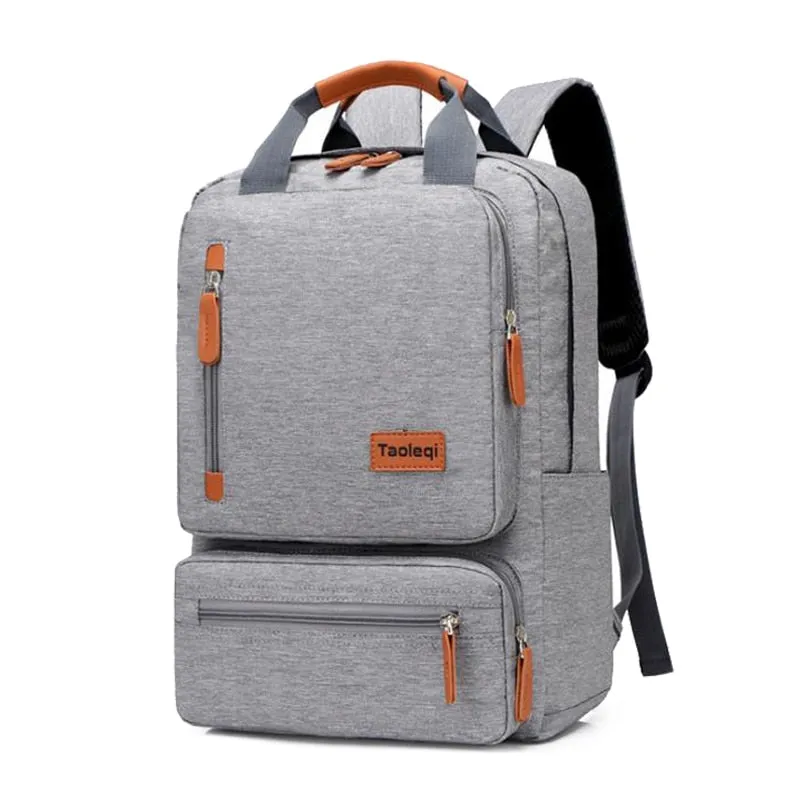 Laptop Backpack Lightweight 15 inch Laptop Bag 2021 Waterproof  Travel Backpack Gray