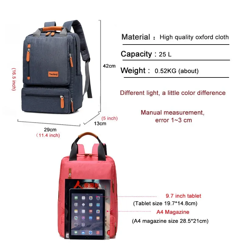 Laptop Backpack Lightweight 15 inch Laptop Bag 2021 Waterproof  Travel Backpack Gray