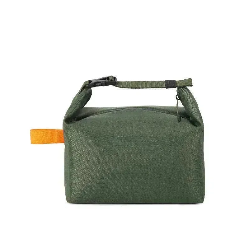 Large Capacity Foldable Work Portable Belt Lunch Bag