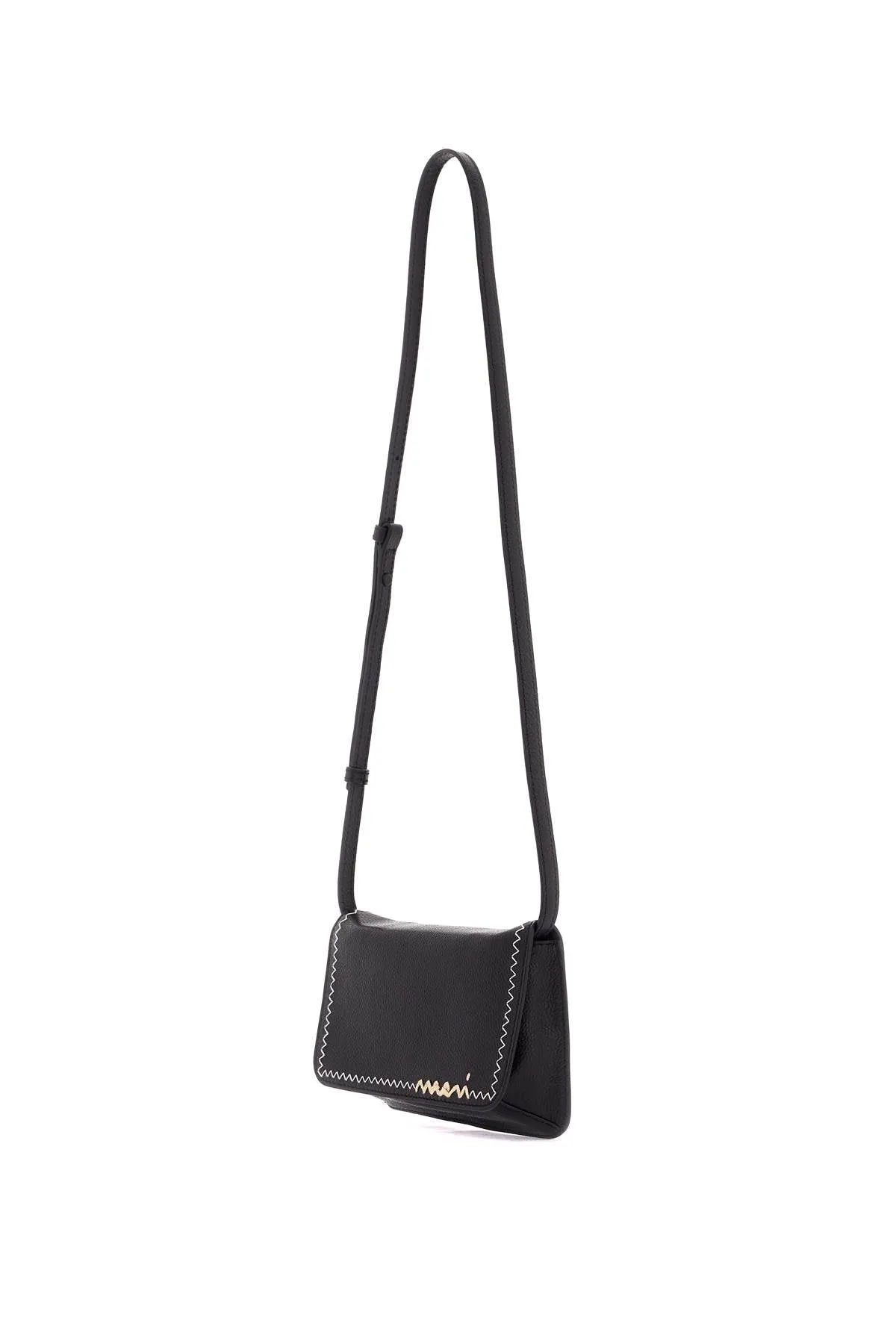 Marni flap trunk shoulder bag with