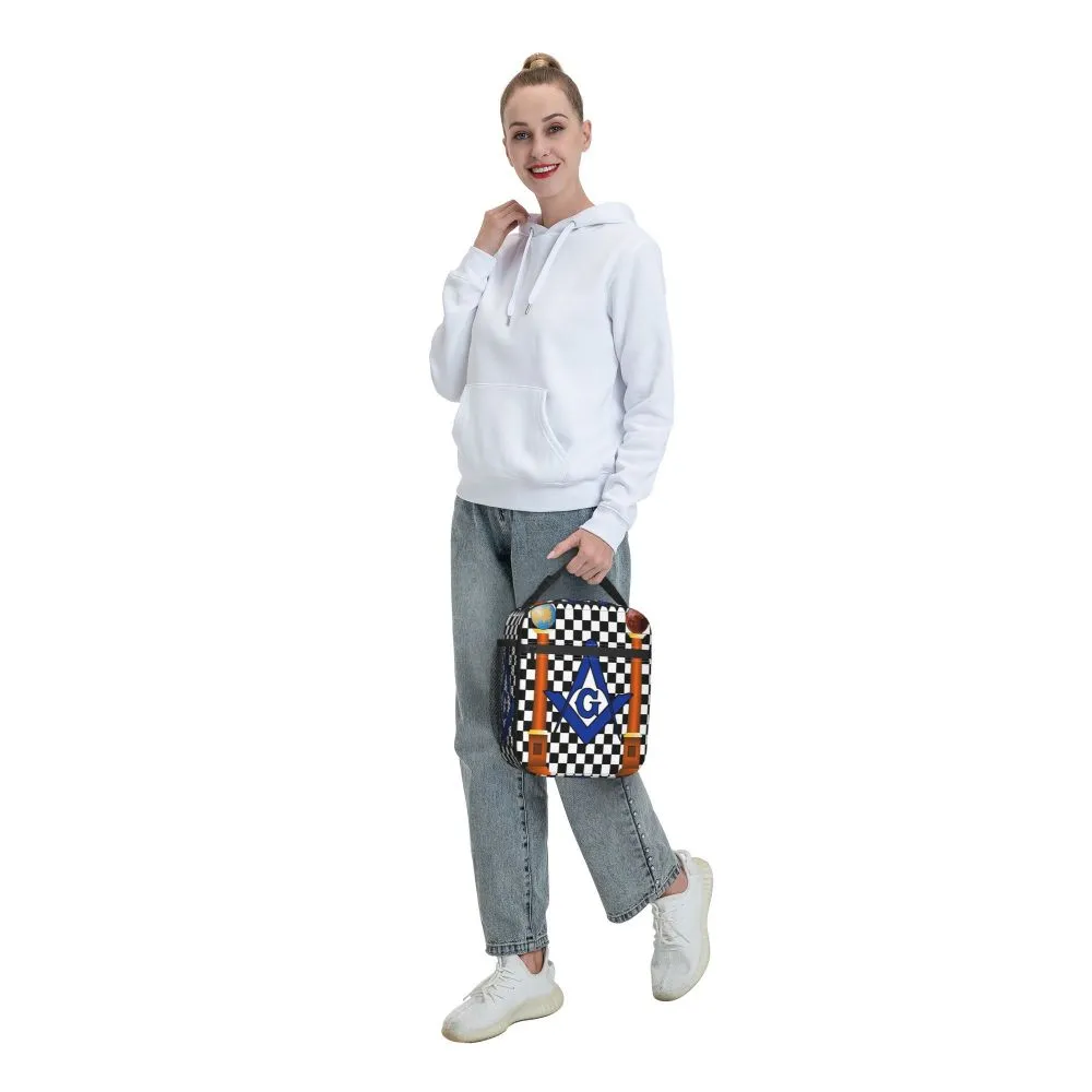 Master Mason Blue Lodge Lunch Bag - Thermal Insulated