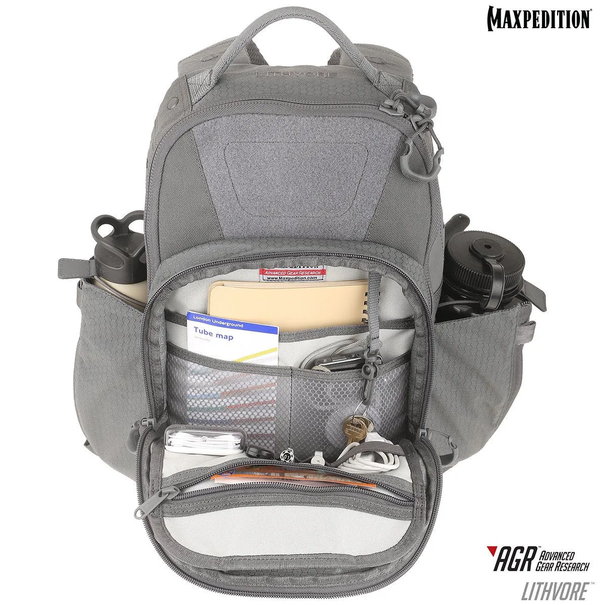 Maxpedition Lithvore Everyday Backpack 17L (Gray)