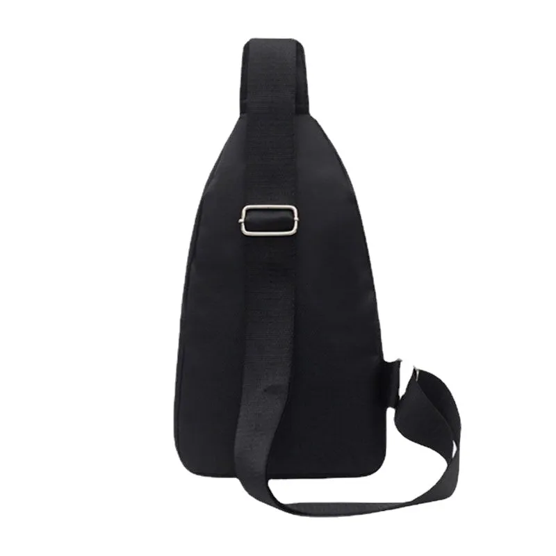 Men Nylon Waterproof Fashion Casual Outdoor Chest Bag Crossbody Bag