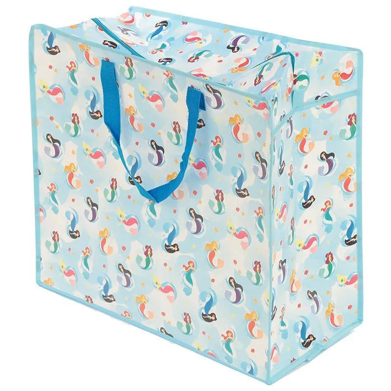 Mermaid Design Laundry Storage Bag