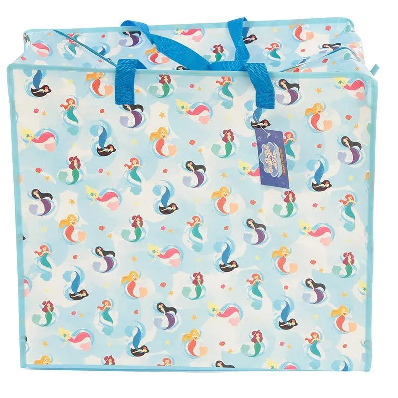 Mermaid Design Laundry Storage Bag