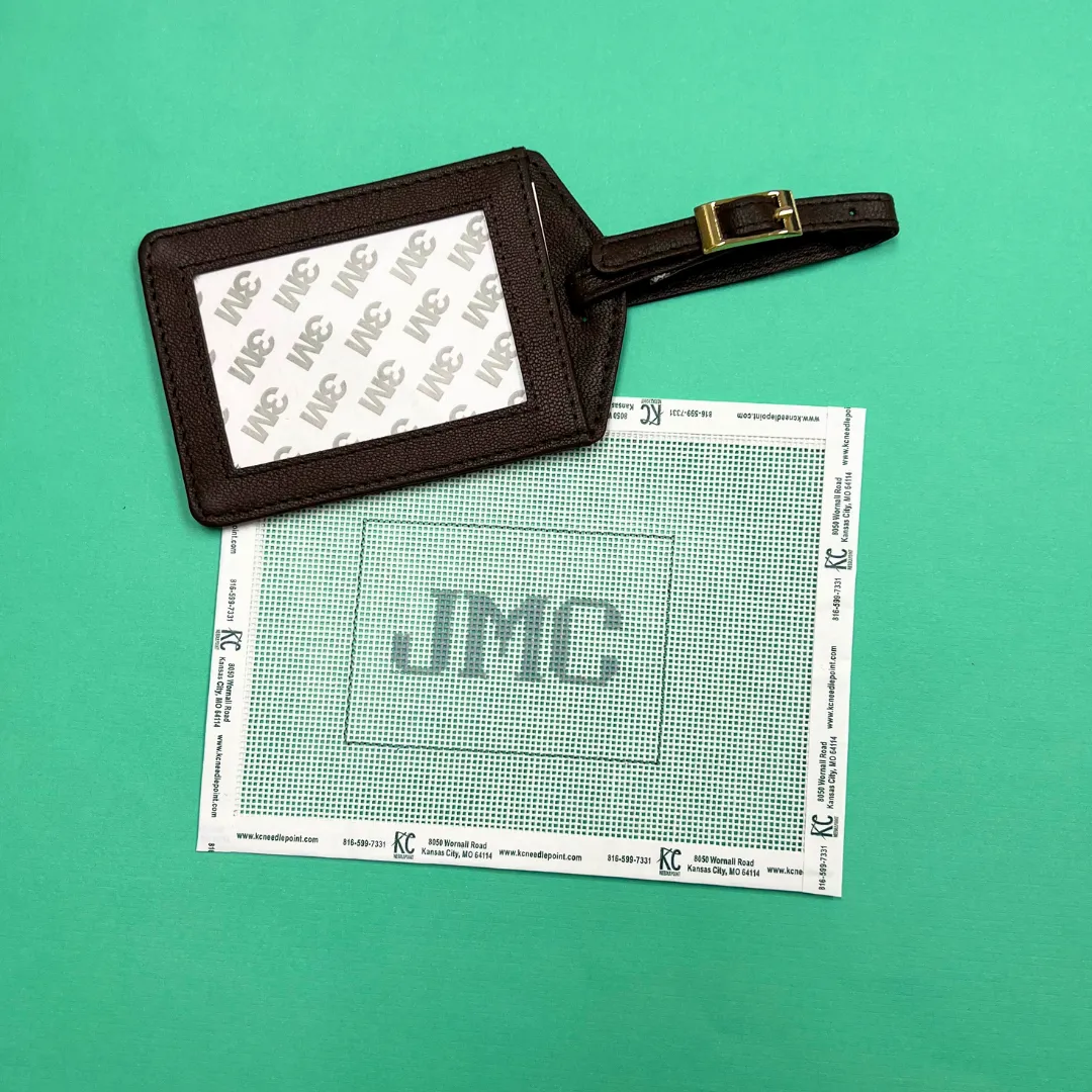 Monogram Luggage Tag Kit