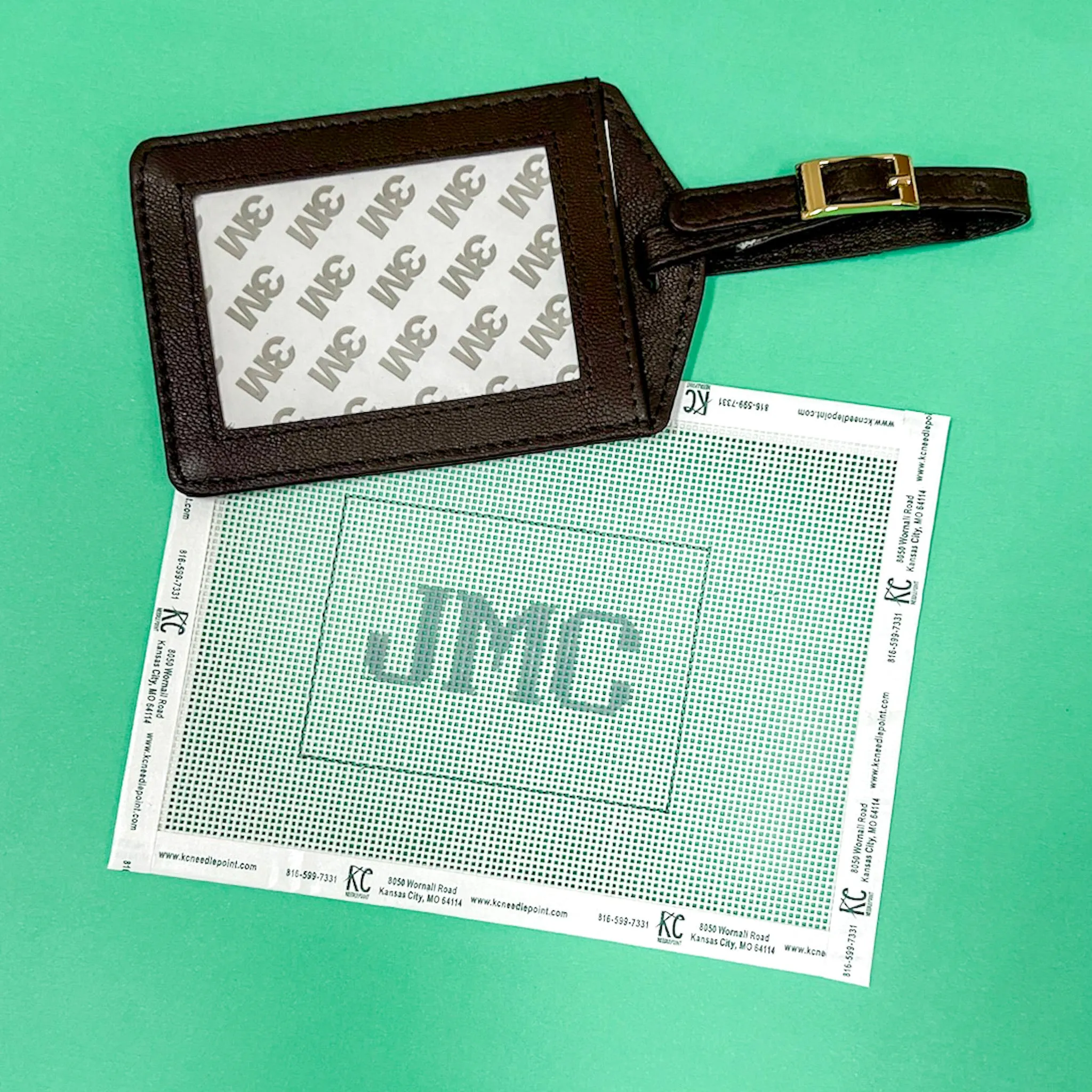 Monogram Luggage Tag Kit