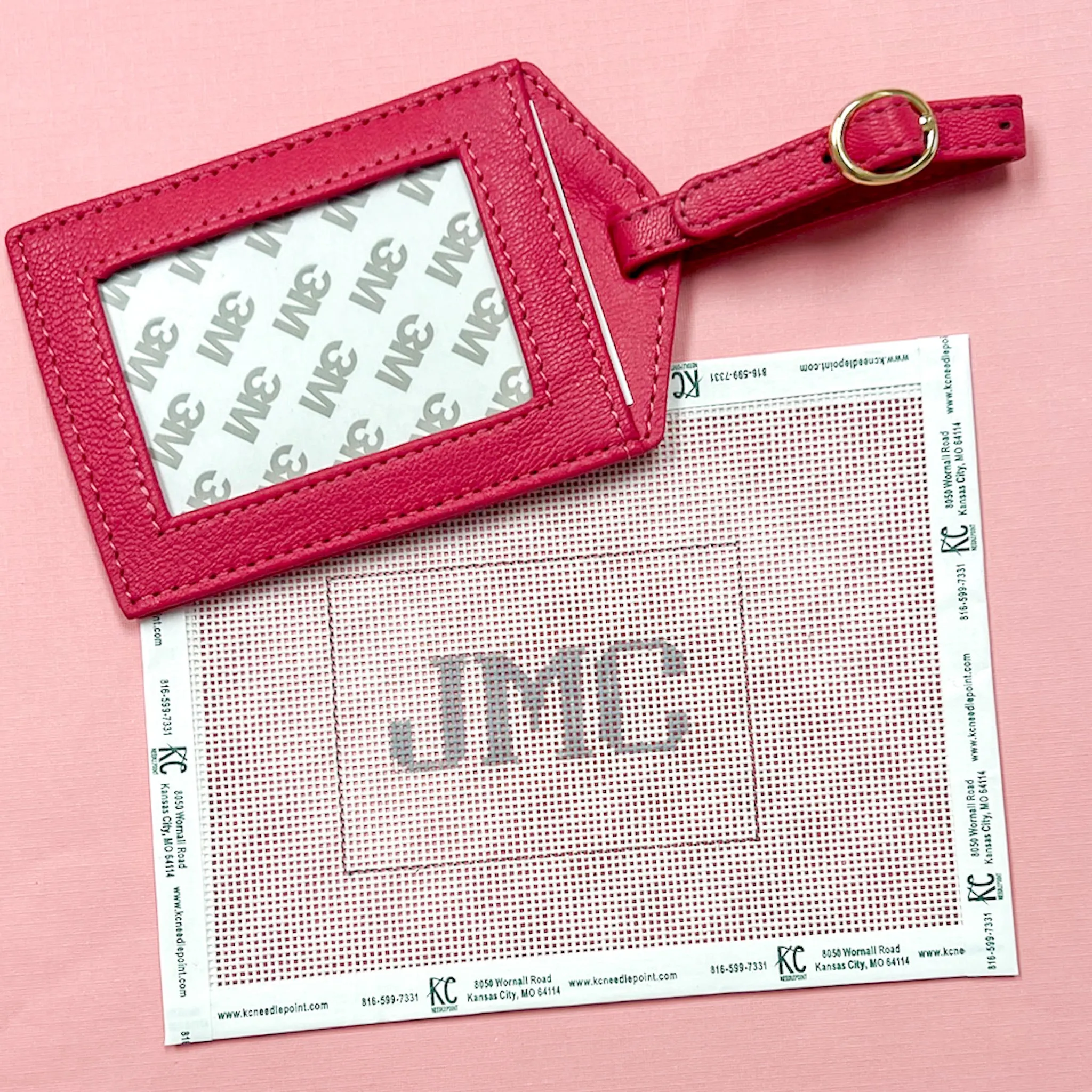 Monogram Luggage Tag Kit