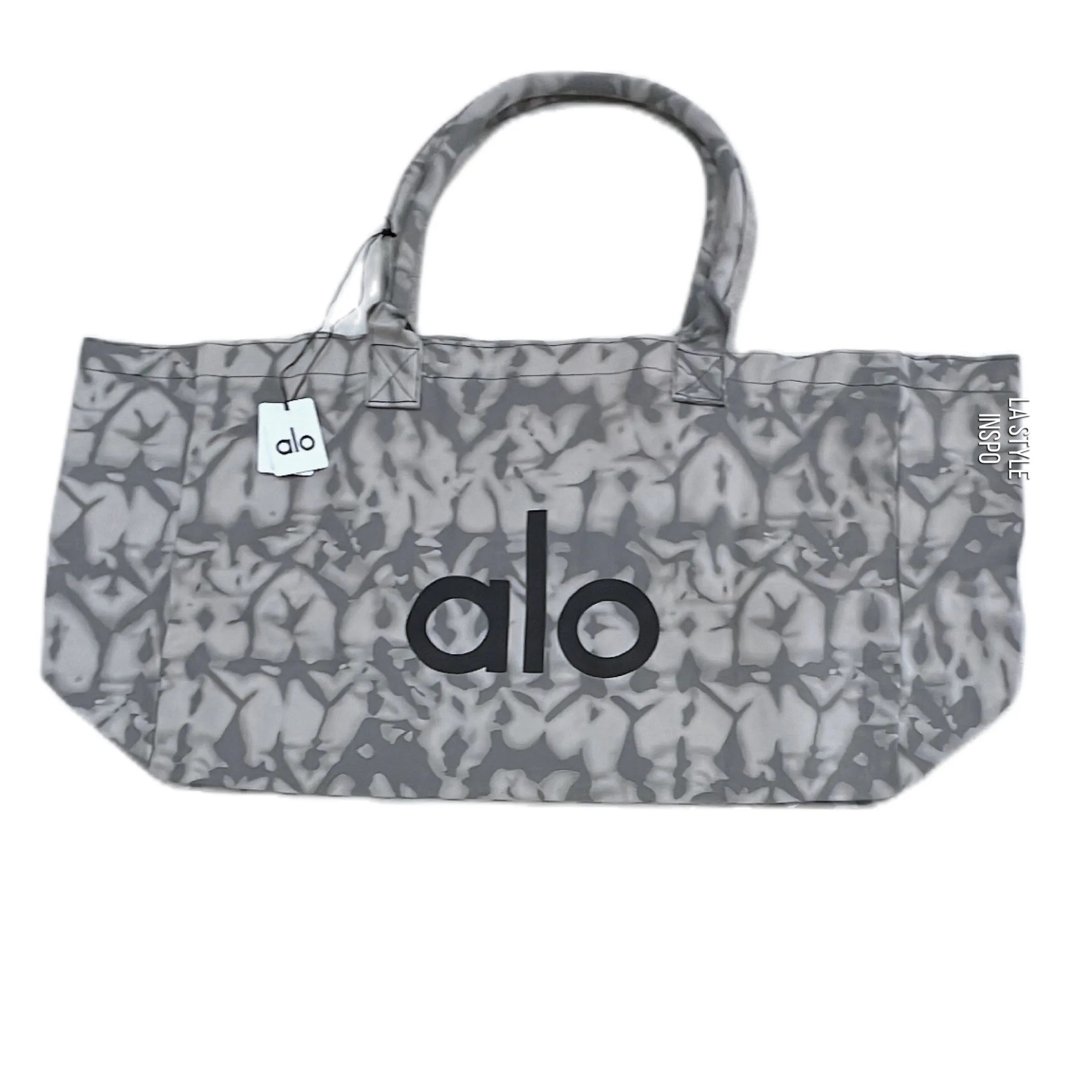 New Alo Yoga Tote Bag NWT Large 100% Cotton O/S