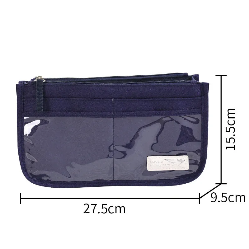 New hand-held cosmetic bag small multi-functional handbag medium bag travel makeup and toiletries storage bag