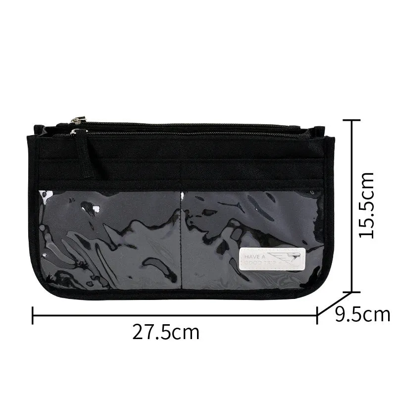 New hand-held cosmetic bag small multi-functional handbag medium bag travel makeup and toiletries storage bag