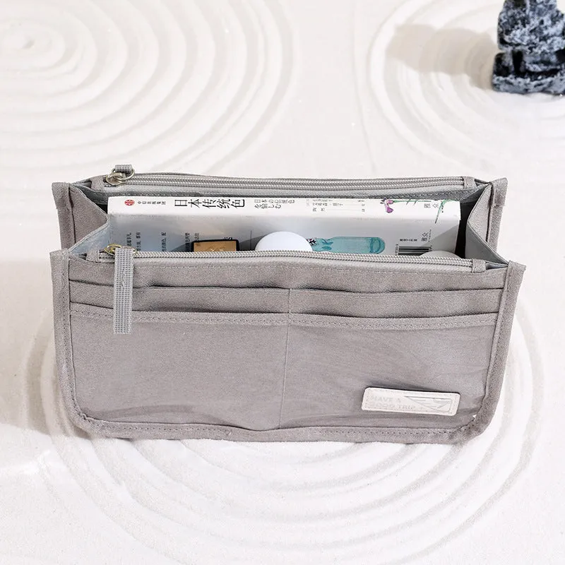 New hand-held cosmetic bag small multi-functional handbag medium bag travel makeup and toiletries storage bag