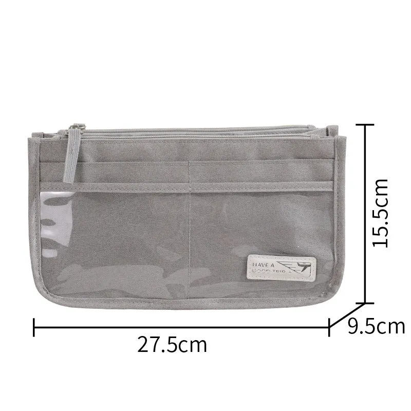 New hand-held cosmetic bag small multi-functional handbag medium bag travel makeup and toiletries storage bag